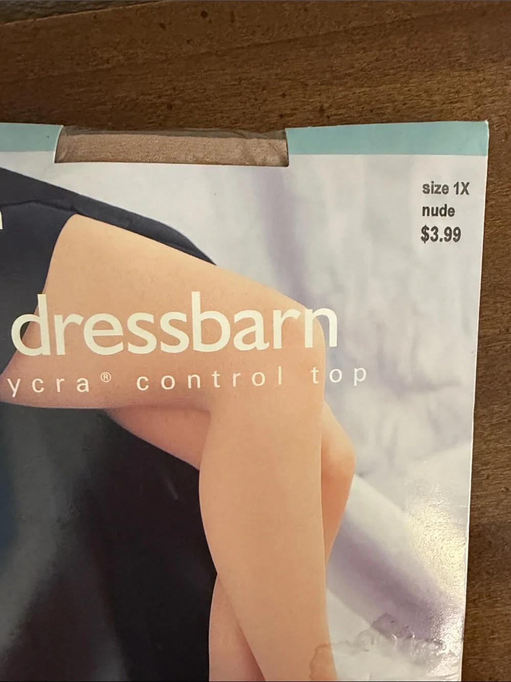 dressbarn Nude Sheer Lycra Control Top Hosiery Pantyhose NWT